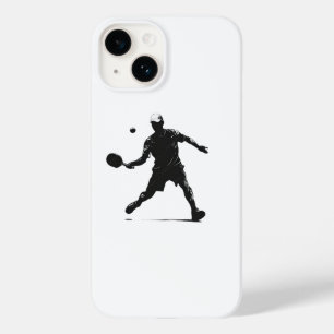 ピックボールプレイヤーシルエットスポーツデザイン Case-Mate iPhone 14ケース