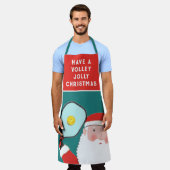 ピックボールホリデーギフト エプロン (着用した状態)