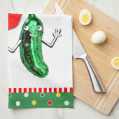 ピックボールホリデーギフト キッチンタオル (四つ折り)