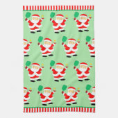 ピックボールホリデーギフト キッチンタオル (縦)