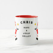 ピックボールホリデー マグカップ (中央)