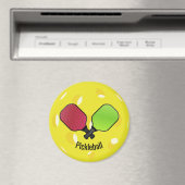 ピックボールボールパドルデザイン磁石 マグネット (インサイチュ (食洗機))