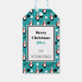 🐧ピックボールメリークリスマス🎁ギフトラベル ギフトタグ (正面)