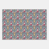 ピックボール🎄メリークリスマスラッピング ラッピングペーパーシート (正面3)