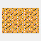 ピックボール🎄メリークリスマスラッピング ラッピングペーパーシート (正面2)