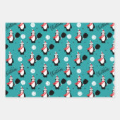 ピックボール🎄メリークリスマスラッピング ラッピングペーパーシート (正面)