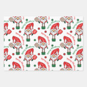 ピックボール🎅🎁メリークリスマスラッピング ラッピングペーパーシート (正面2)