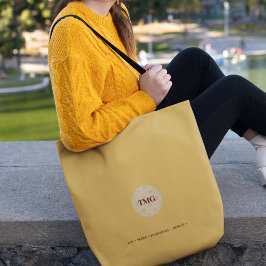 ピックボールモノグラム金ゴールド トートバッグ