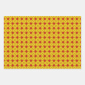 ピックボールラッピング紙- 3パターンシート ラッピングペーパーシート (正面)