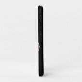 ピックボールラブホワイトハートマゼンタピックボール Case-Mate iPhoneケース (裏面/左)