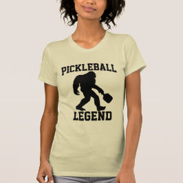 ピックボールレジェンドビグおもしろいフット Tシャツ