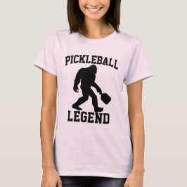 ピックボールレジェンドビグおもしろいフット Tシャツ