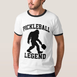 ピックボールレジェンドビグおもしろいフット Tシャツ