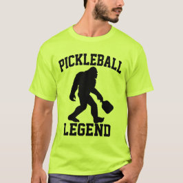 ピックボールレジェンドビグおもしろいフット Tシャツ