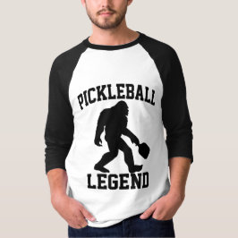 ピックボールレジェンドビグおもしろいフット Tシャツ