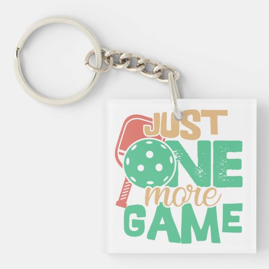 ピックボール中毒:もう1つのゲームチャック キーホルダー (正面)