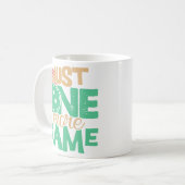 ピックボール中毒：もう1つのゲームチャック コーヒーマグカップ (正面左)