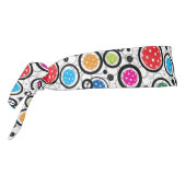 ピックボール付きパターン タイヘッドバンド (回転270)