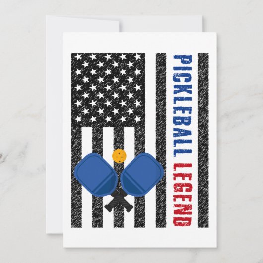 ピックボール伝説USA 招待状 (正面)