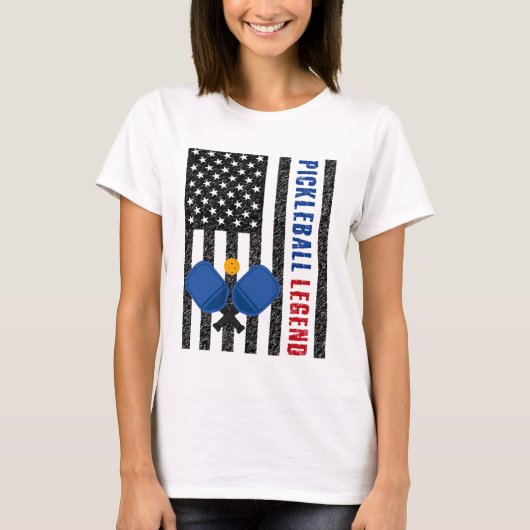 ピックボール伝説USA Tシャツ (正面)