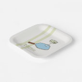 ピックボール及びマルティーニパーティー ペーパープレート (傾斜あり)