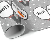 ピックボール及び誕生日用パドル ラッピングペーパー (ロールコーナー)