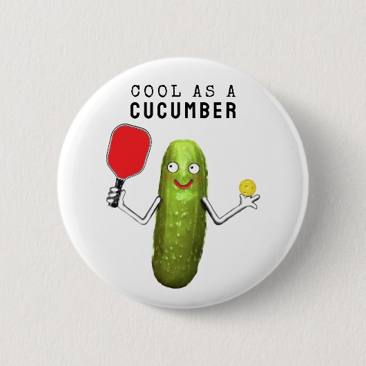 ピックボール収集可能な 缶バッジ (正面)