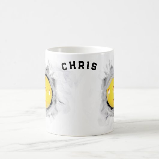 ピックボール収集可能コーヒーマグ コーヒーマグカップ (中央)