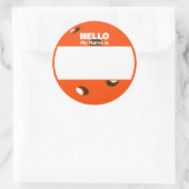 ピックボール名タグ – トーナメント社交レッスン ラウンドシール (バッグ)