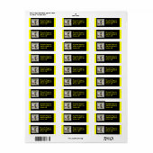 ピックボール大胆不敵おもしろい ラベル (フルシート)