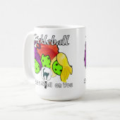 ピックボール姉妹魔女ハロウィーン コーヒーマグカップ (正面左)