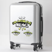 ピックボール引用文 シール (スーツケース)