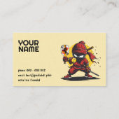 ピックボール忍者プロ 名刺 (裏面)