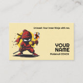 ピックボール忍者プロ 名刺 (正面)