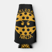 ピックボール忍者 – オレンジ ボトルクーラー (正面)