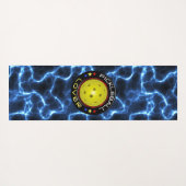 ピックボール愛好家1オプション ヨガマット (裏面(横))