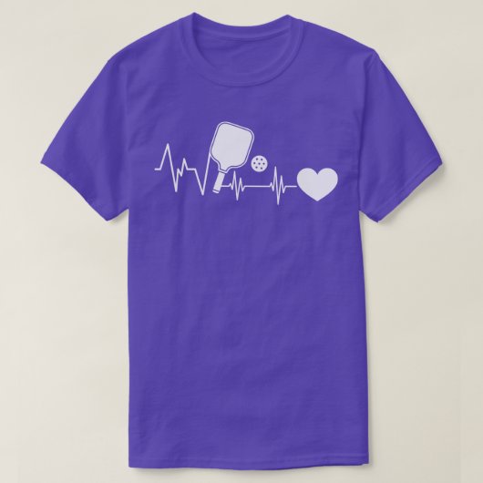 ピックボール愛好家1 Tシャツ (デザイン正面)