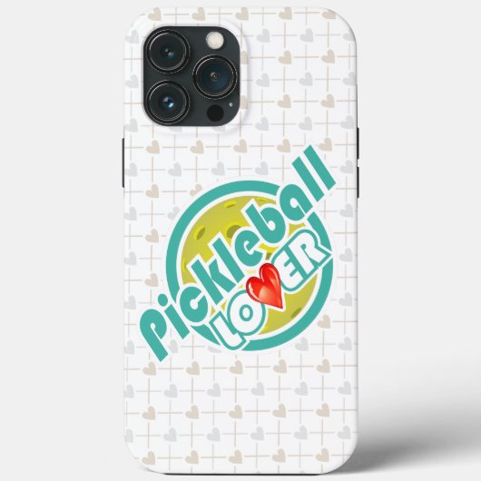 ピックボール愛好家2Bオプション Case-Mate iPhoneケース (裏面)