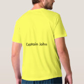 ピックボール戦士メンズニューバランスTシャツ Tシャツ (裏面)