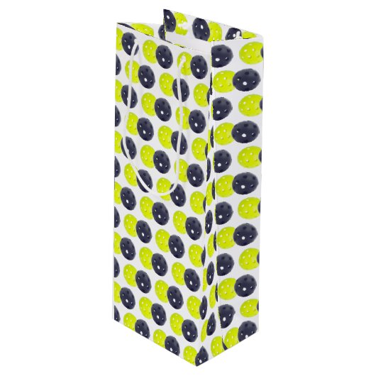 ピックボール抱き枕 ワインギフトバッグ (正面アングル)