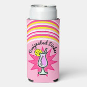 ピックボール指定ディンカーピンクマルガリータ スリム缶クーラー (Seltzer裏面)