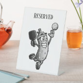 ピックボール星予約済み 台座サイン (インサイチュ)