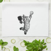 ピックボール星 キッチンタオル (折り畳み)