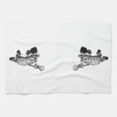 ピックボール星 キッチンタオル (横)