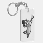 ピックボール星 キーホルダー (正面左)