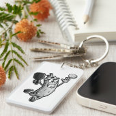 ピックボール星 キーホルダー (正面右)