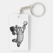 ピックボール星 キーホルダー (裏面)