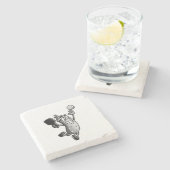 ピックボール星 ストーンコースター (横)