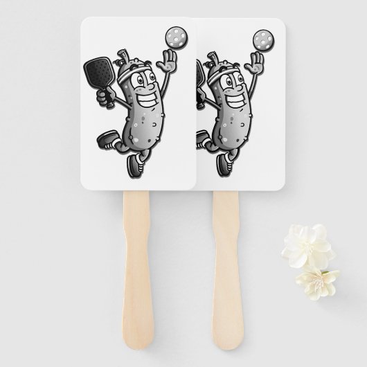 ピックボール星 ハンドファン (正面&裏面)