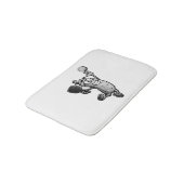 ピックボール星 バスマット (アングル)